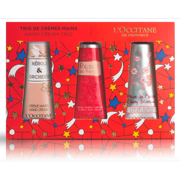 L'Occitane Floral Hand Cream Trio